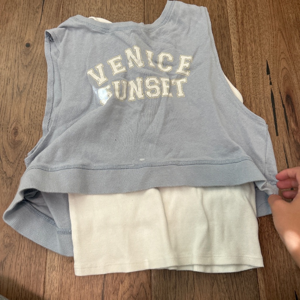 Zara tank Venice sunset